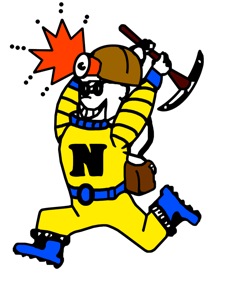 Negaunee High School Miners Mascot