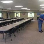 Marquette Township Community Room Empty–just before the festivities begin