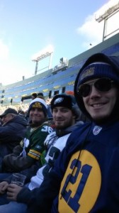 Settling into our seats!  (From Right to left)  Myself, my friend Jake Forchini, and my brother Ray.