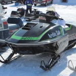 Antique and Vintage Snowmobile Show Big Bay Michigan-020