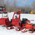 Antique and Vintage Snowmobile Show Big Bay Michigan-021