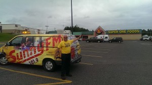 The Major & his van are always on the Marquette County scene.