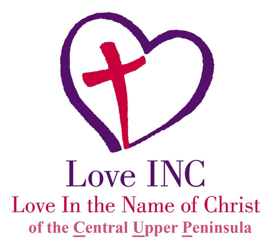 Love INC CUP graphic logo