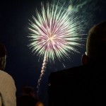 Crowd Pleaser on Teal Lake for Pioneer Days Firework Display, Negaunee, MI 2015