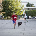 the Stride for Education 5K was dog friendly too!