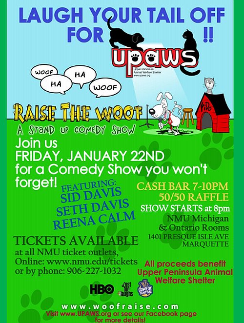 Steffani Baker Interview on 8th Day - UPaws Comedy Fundraiser January 22nd