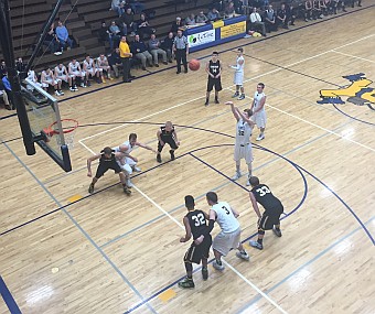 The Negaunee Miners Boys Basketball won 59-21 against the Gwinn Modeltowners on Sunny.FM.