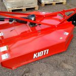 One of Kioti's lawn mower tractor attachments