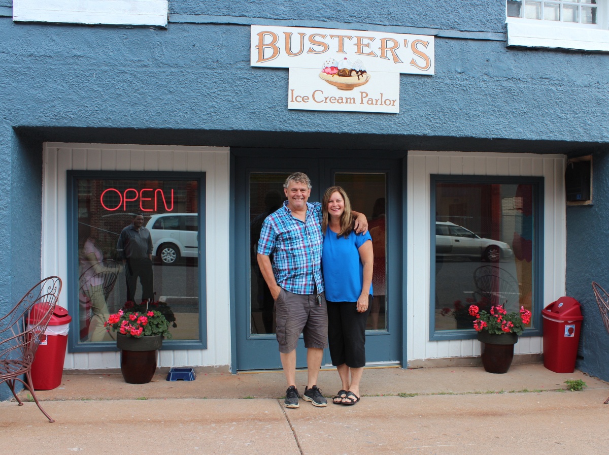 Buster's Ice Cream Parlor Grand Opening Negaunee Michigan July 5 2016 4014