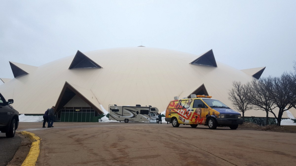 Great Lakes Radio live from the Boat, Sport, and RV Show at the Superior Dome