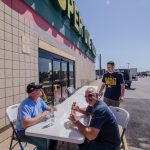 Some of the GLR Staff enjoying lunch.