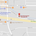 Waste-Management-Marquette-MI-Map