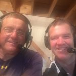 Mark Evans and Gregg Nelson the voices of Negaunee Miner Football on Sunny.FM.