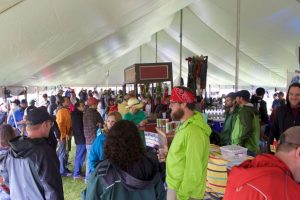 Cruise the tent trying new beers