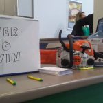 Swing by and enter to win a free Stihl chainsaw or Easton Corbin tickets.