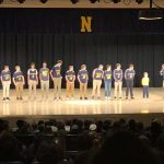 The Negaunee Miners Boys Basketball Team for the 2017-2018 season.