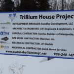 There are a lot of local names working on this project including Sunrise Builders, JP Electric and Swick Home Services.