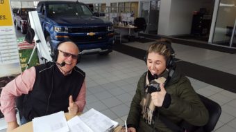 Major Discount and Jill Grundstrom took to the airwaves to tell you about all the great deals at Frei Chevrolet