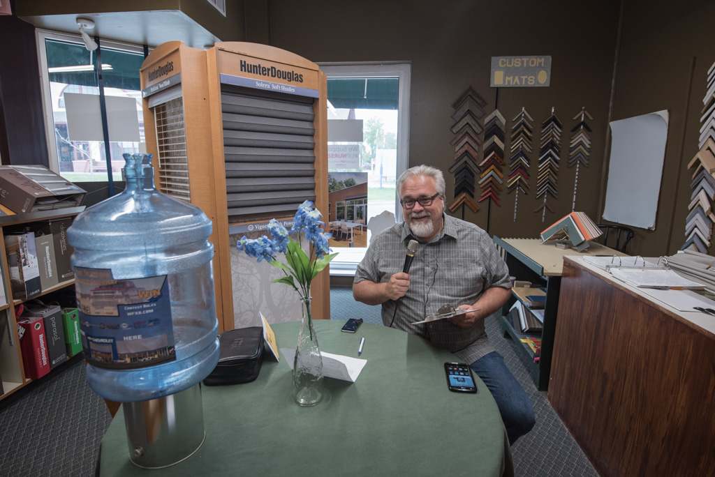 Come in and talk to the Hamari Brothers at Marquette Wallpaper and Paint.