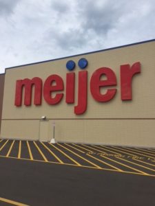 Meijer in Marquette set up several fun zones for customers