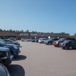 The Tadych's Econo Foods parking lot was filling up quick.