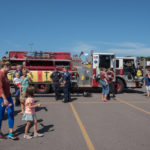 There was a local Fire Truck on display today too.