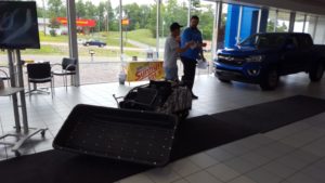 Don't forget to stop by the dealership showroom to see our next giveaway, the Snowdog from Four Seasons Small Engine!