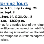 Morning Free BusTours at Seney Wildlife Refuge
