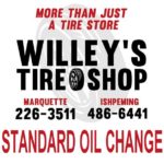 Willeys-Tire-Shop-Marquette-Ishpeming-Oil-Change-Deal-of-the-day-UPBargains