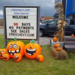 Frei Chevy is getting into the Halloween spirit