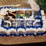 We even got a cake with his face on it!