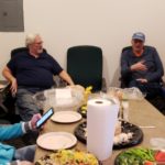 We had quite the fest for the send off!