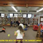 Having Fun with the Robot at the Carnegie Library