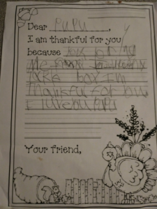 Holden's Handwritten Note, The Sunny Morning Show