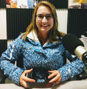 Kelsey in her Glasses, The Sunny Morning Show