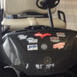 you can sign up to win this golf cart at Frei Chevrolet in Marquette