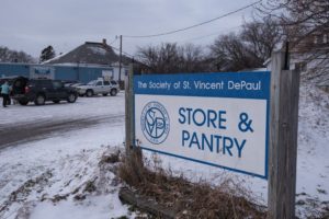 St. Vincent DePaul in Marquette was the place to give back to the community on this Giving Tuesday