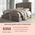 Need a new bed? How about this one for just $350 at Ashley HomeStore.