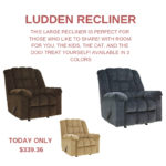 Ashley-Furniture-HomeStore-Marquette-Michigan-UP-21-Days-of-Christmas-Ludden-Recliner-DAY8