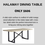 Get a new dinning room table just in time for Christmas Dinner with the family.