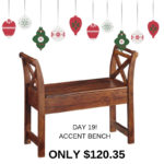 This is the perfect entry way piece for putting on and taking off shoes! Add it to your home for $120.