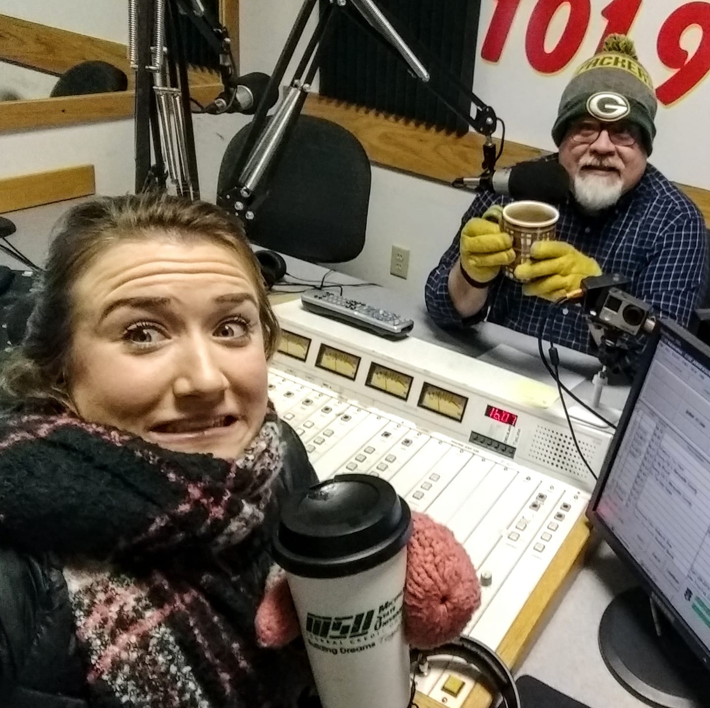 Kelsey & Walt are still here for you on this COLD day, The Sunny Morning Show