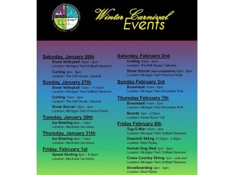 Dan Schudlich Interview – MTU Winter Carnival 2019 February 6–9, 2019