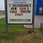 Great deals on Silverados at Frei Chevrolet