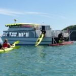 Pictured Rocks Kayaking launches you right from the boat!