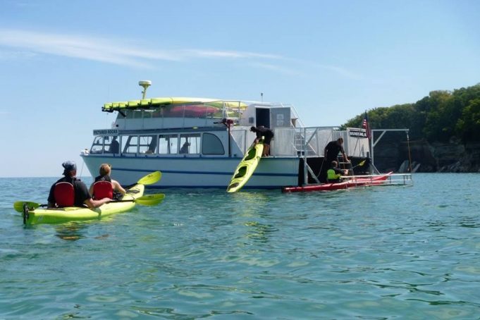 Explore Pictured Rocks National Lakeshore on a Pictured Rocks Kayak ...