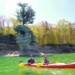 See the famous Chapel Rock that is in the Pictured Rocks National Lakeshore Quarter!
