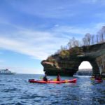 See Lovers Leap, a popular stop when seeing Pictured Rocks National Lakeshore.