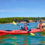 Beth and Bruce enjoying their time out on Lake Superior.