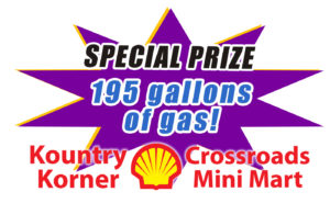 We're also giving away 195 gallons of gas!
